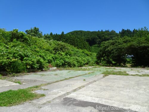 松前線白符駅跡地