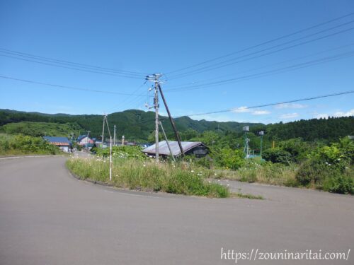 松前線及部駅跡地