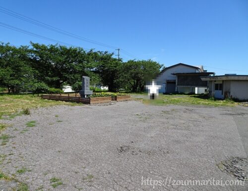 松前線松前駅跡地