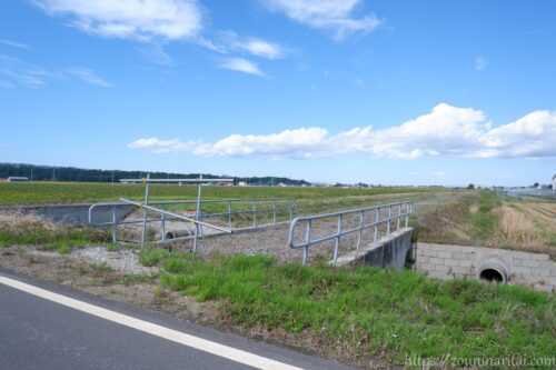 札沼線中徳富駅跡地