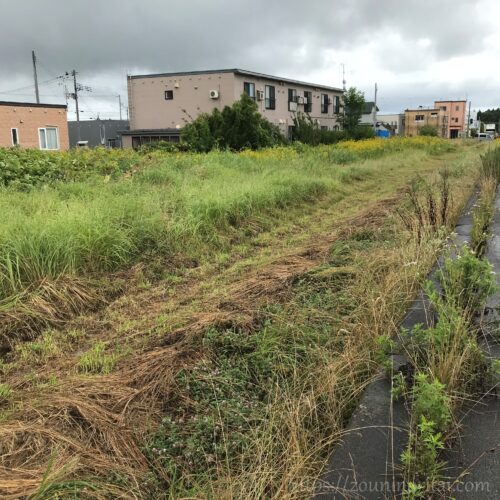 下北交通大畑線田名部駅跡