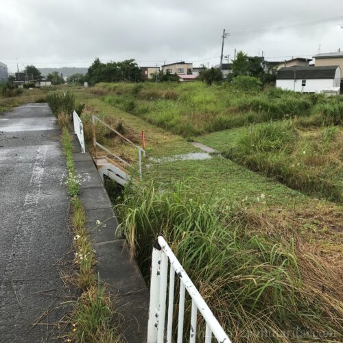 下北交通大畑線田名部駅跡