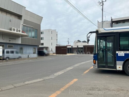 下北交通大畑線田名部駅跡