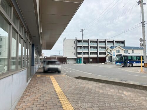 下北交通大畑線田名部駅跡