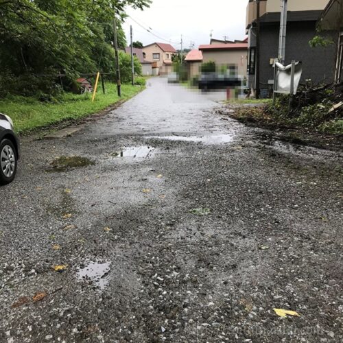 下北交通大畑線陸奥関根駅跡