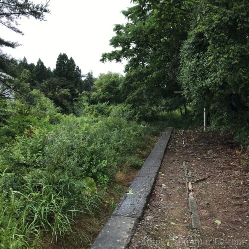 下北交通大畑線川代駅跡
