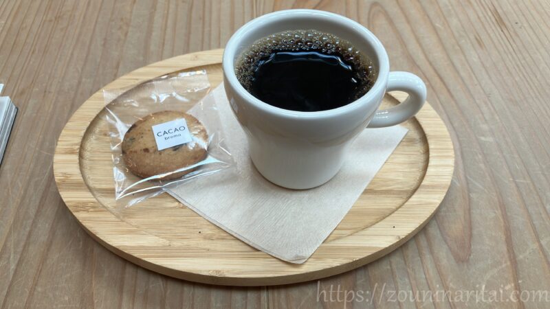 CACAO broma のコーヒー