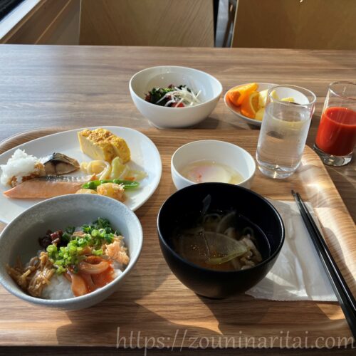 グローバルビュー八戸の朝食