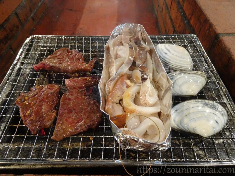 八食センター七厘村バーベキュー食材
