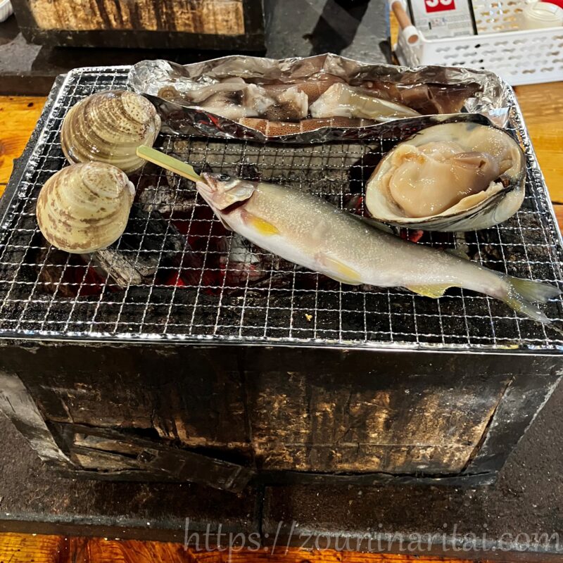 八食センター七厘村バーベキュー食材