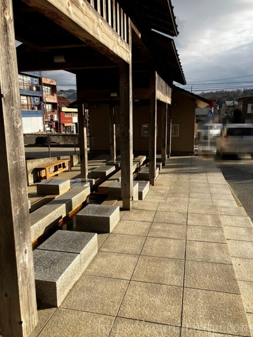 遠刈田温泉神の湯の足湯