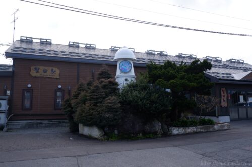 津軽線蟹田駅駅舎