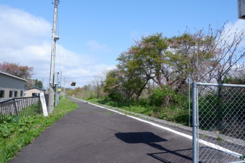津軽線今別駅ホーム
