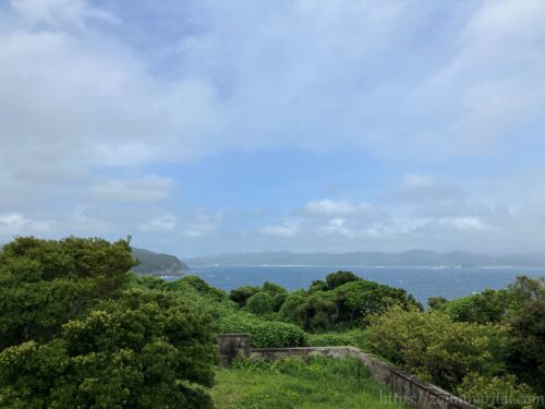 樫野埼灯台からの景色
