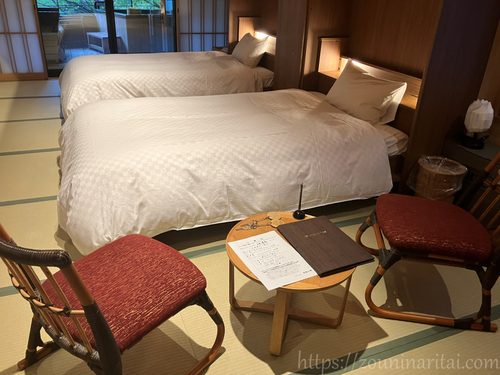 不動口館露天風呂付客室