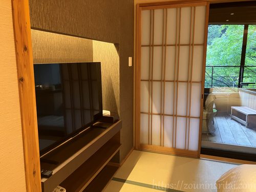 不動口館露天風呂付客室