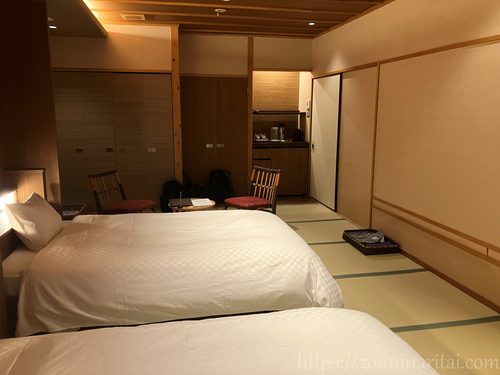 不動口館露天風呂付客室