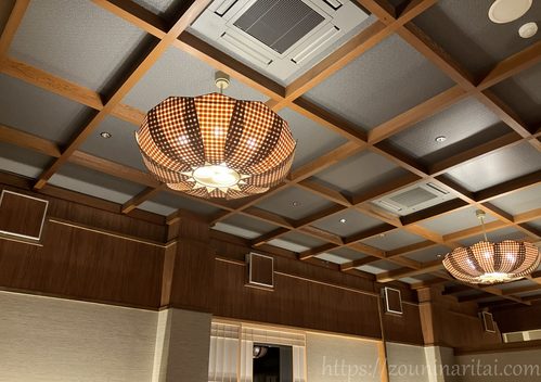 不動口館のダイニングレストラン「山な美」