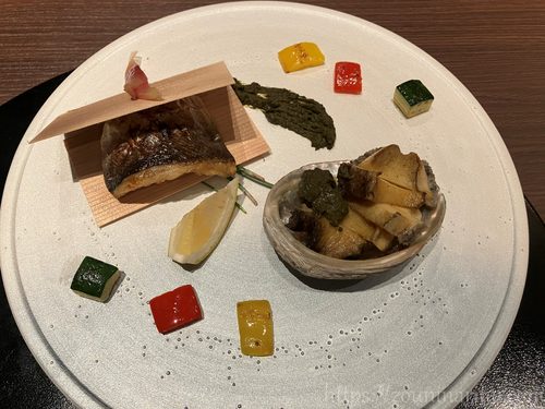 不動口館夕食