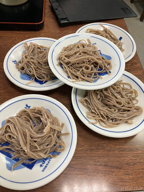 出石皿そば5皿セット