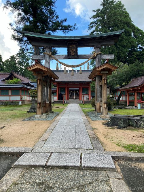 出石神社一宮鳥居